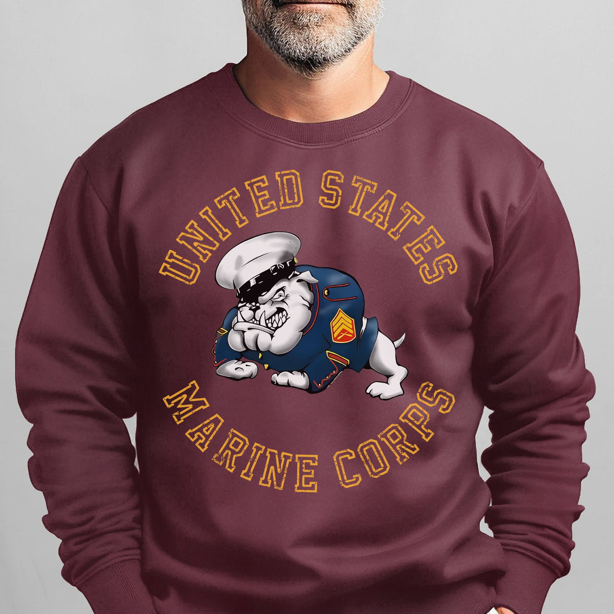 Bulldog United States Marine Corps USMC Sweatshirt product image 14