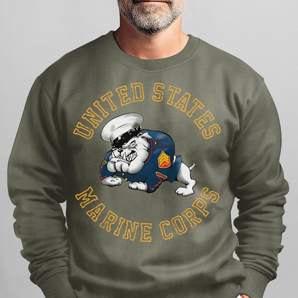 Bulldog United States Marine Corps USMC Sweatshirt product image 10
