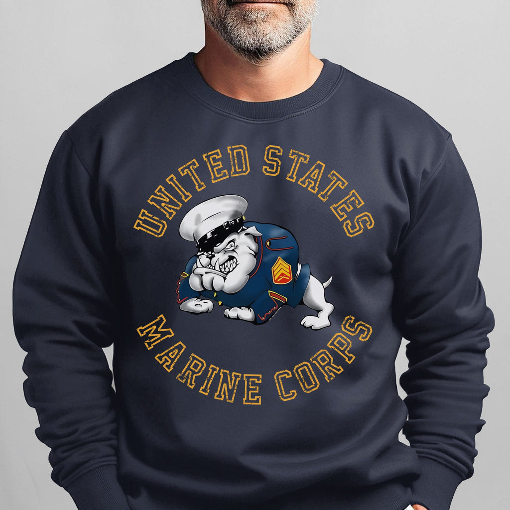 Bulldog United States Marine Corps USMC Sweatshirt product image 8