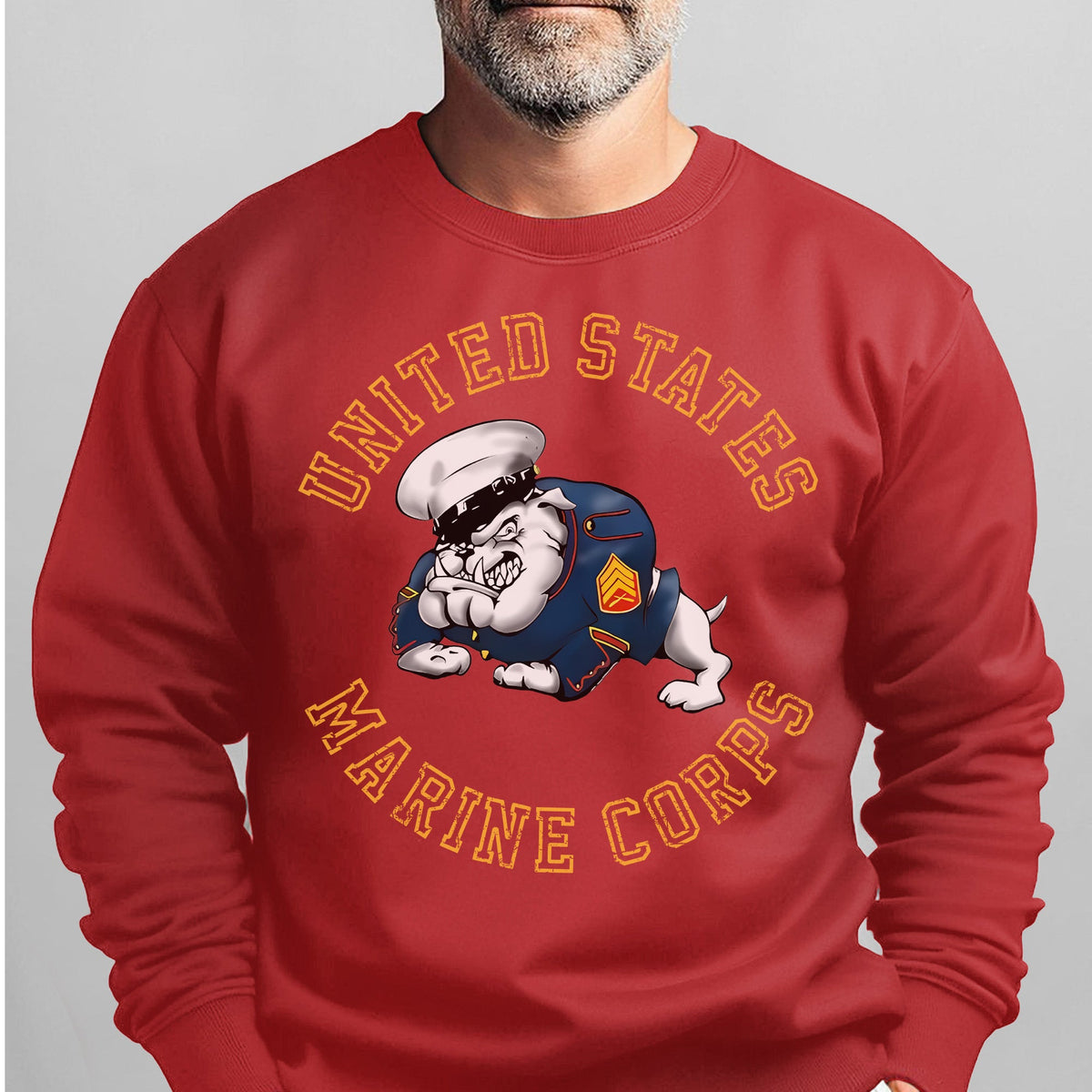 Bulldog United States Marine Corps USMC Sweatshirt product image 12