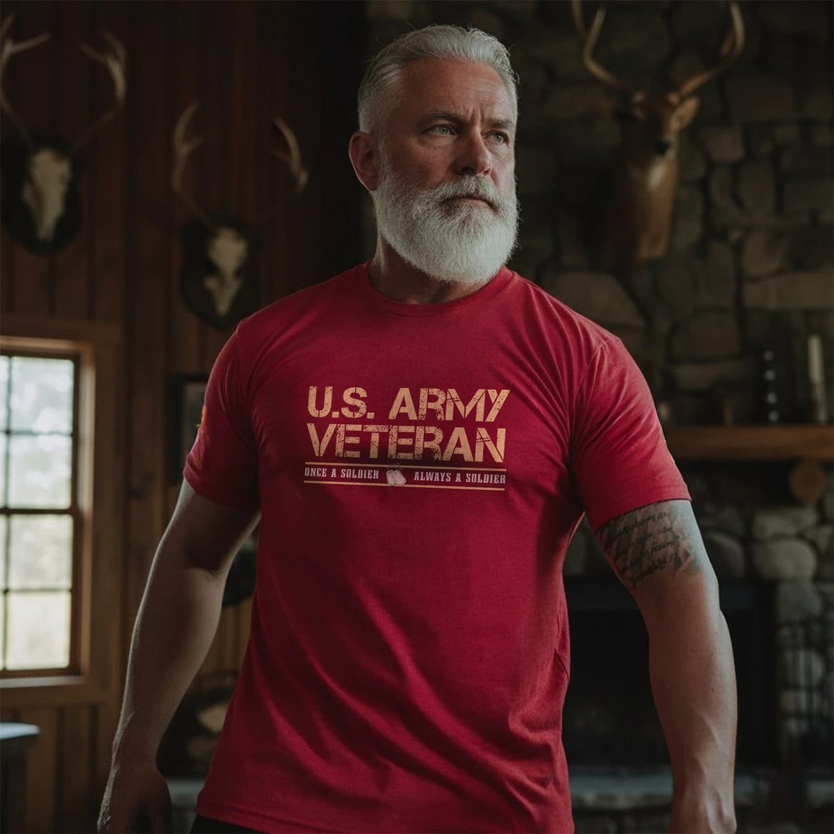 US Army Veteran Once a Soldier Always a A Man Who Swore to product image 2