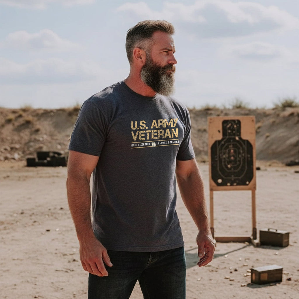 US Army Veteran Once a Soldier Always a A Man Who Swore to product image 3