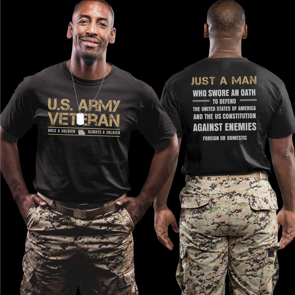 US Army Veteran Once a Soldier Always a A Man Who Swore to product image 13