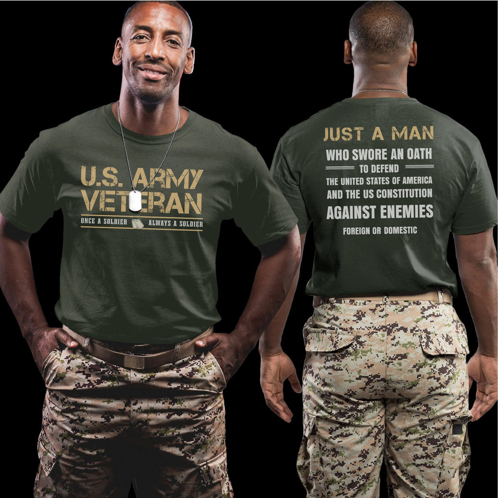 US Army Veteran Once a Soldier Always a A Man Who Swore to product image 8