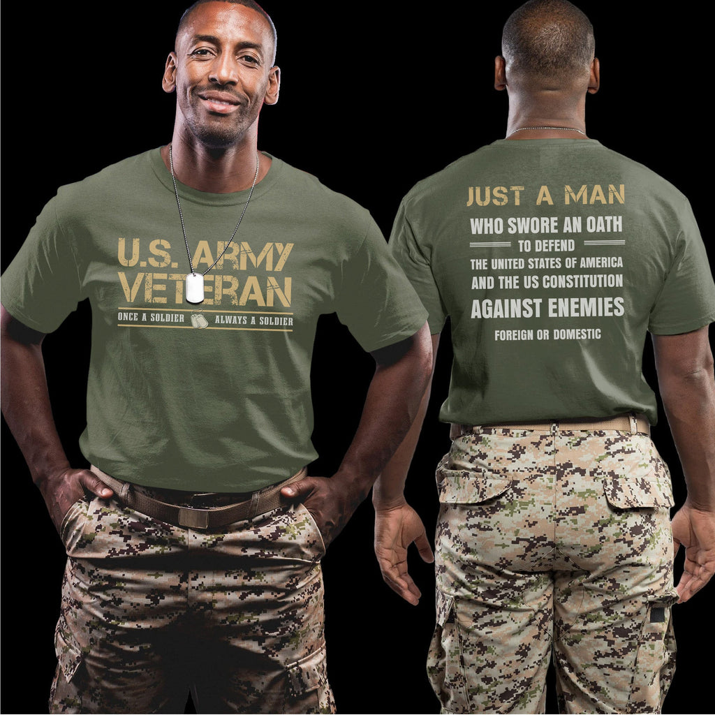 US Army Veteran Once a Soldier Always a A Man Who Swore to product image 16