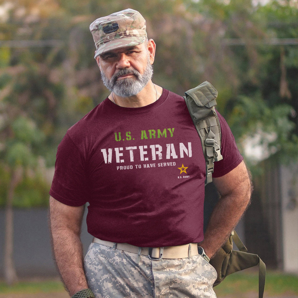 U.S. Army Veteran Proud to Have Served T-Shirt product image 12