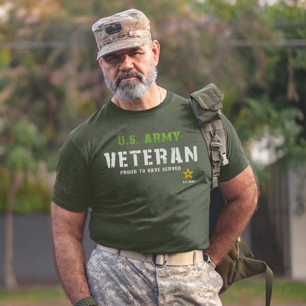 U.S. Army Veteran Proud to Have Served T-Shirt product image 17