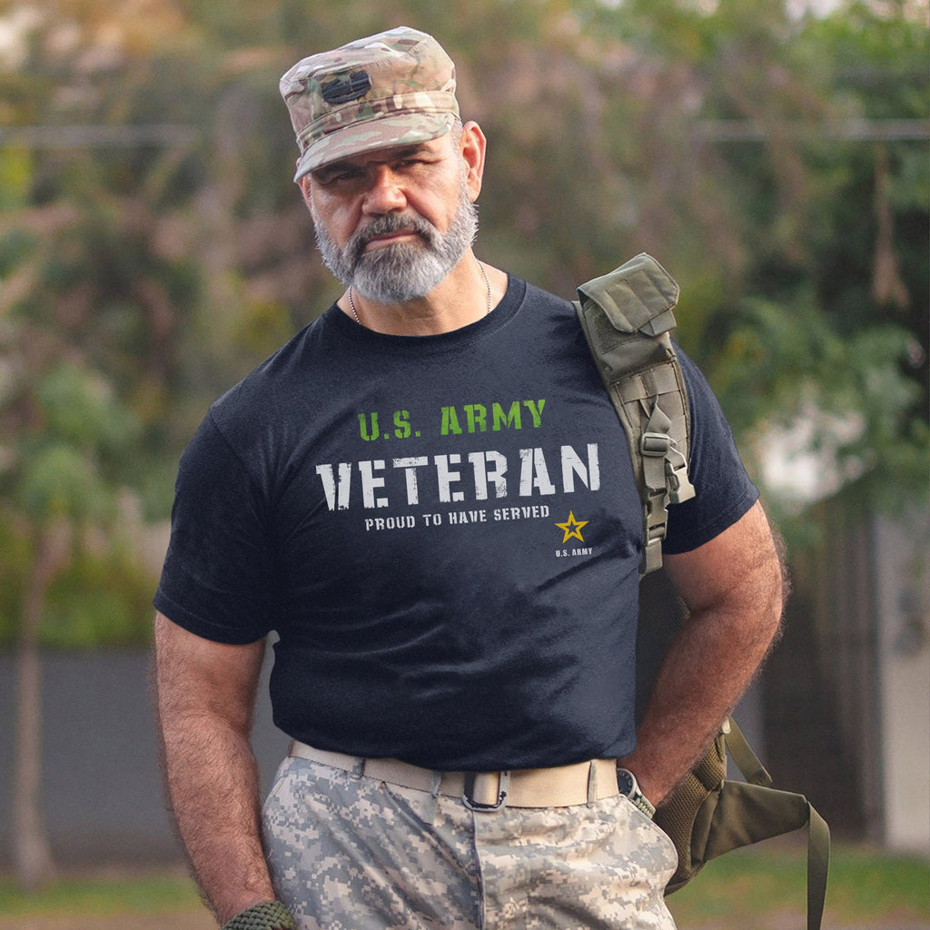 U.S. Army Veteran Proud to Have Served T-Shirt product image 14