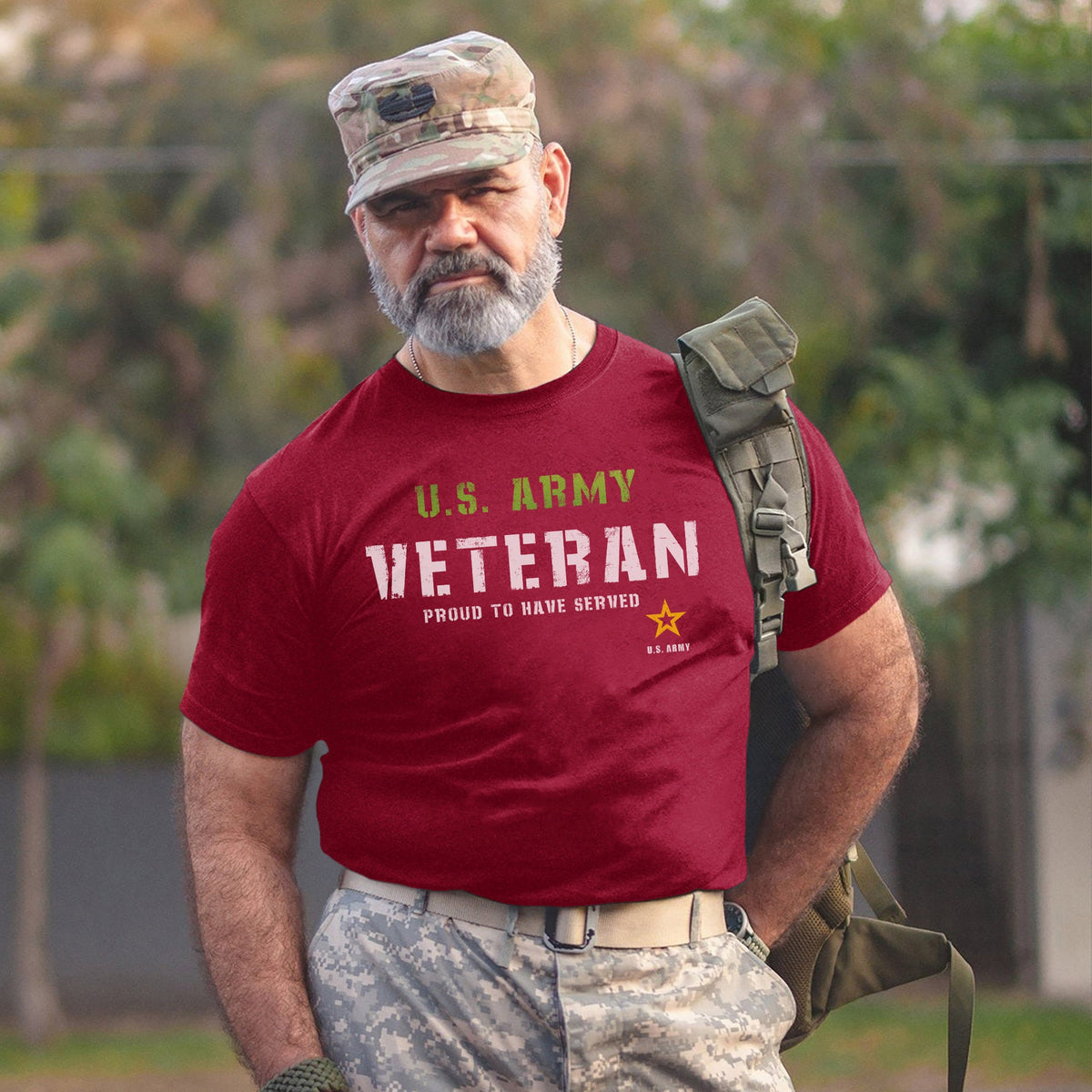 U.S. Army Veteran Proud to Have Served T-Shirt product image 10
