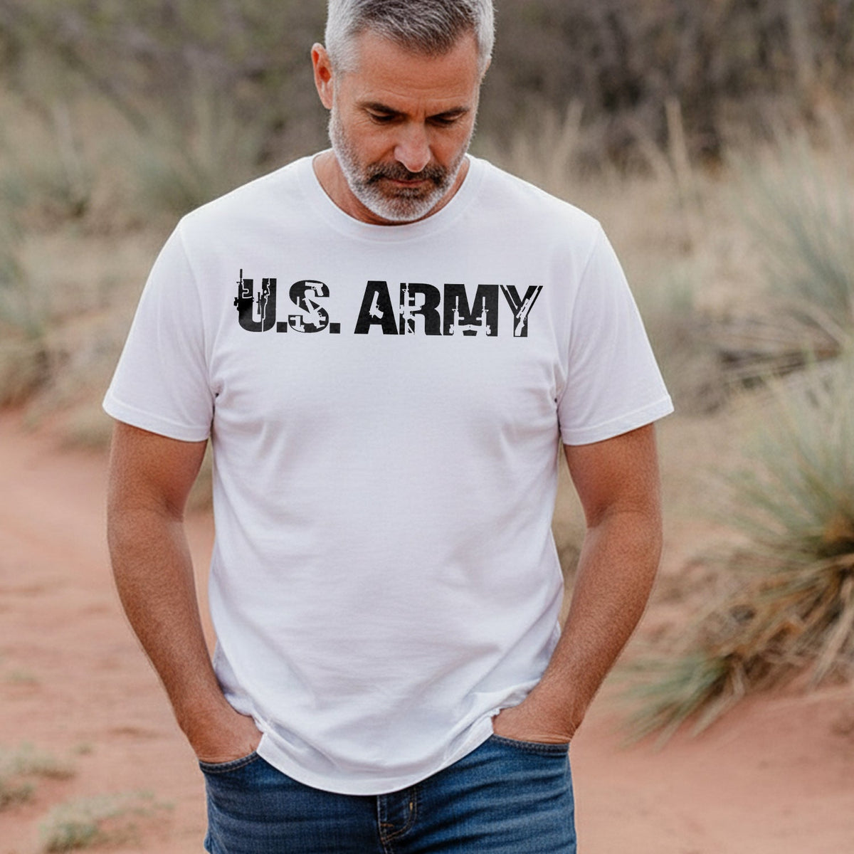 US Army Icon Military Graphic Patriotic T-Shirt product image 2