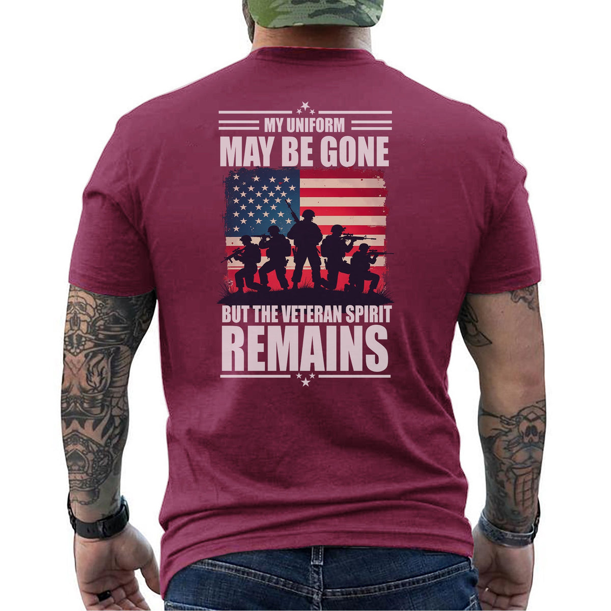 My Uniform May Be Gone But I’m Still a Vet T-Shirt product image 11