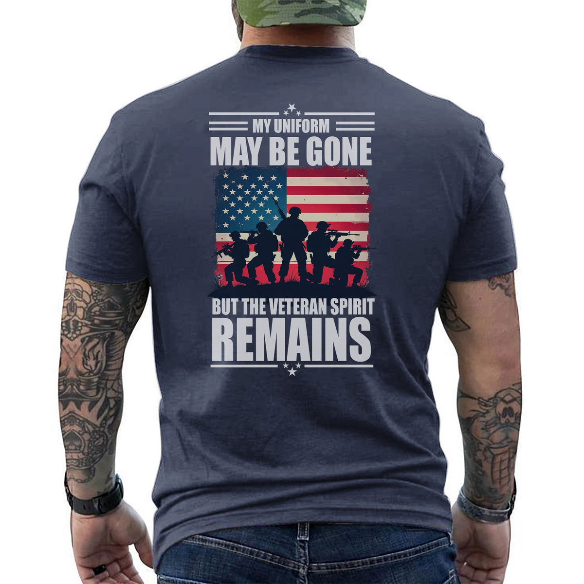 My Uniform May Be Gone But I’m Still a Vet T-Shirt product image 14