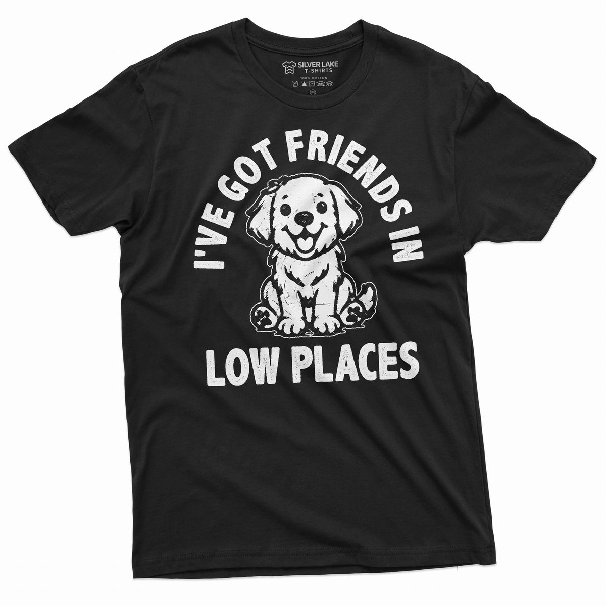 I got friends in low places pet lover dog T-shirt puppy product image 1