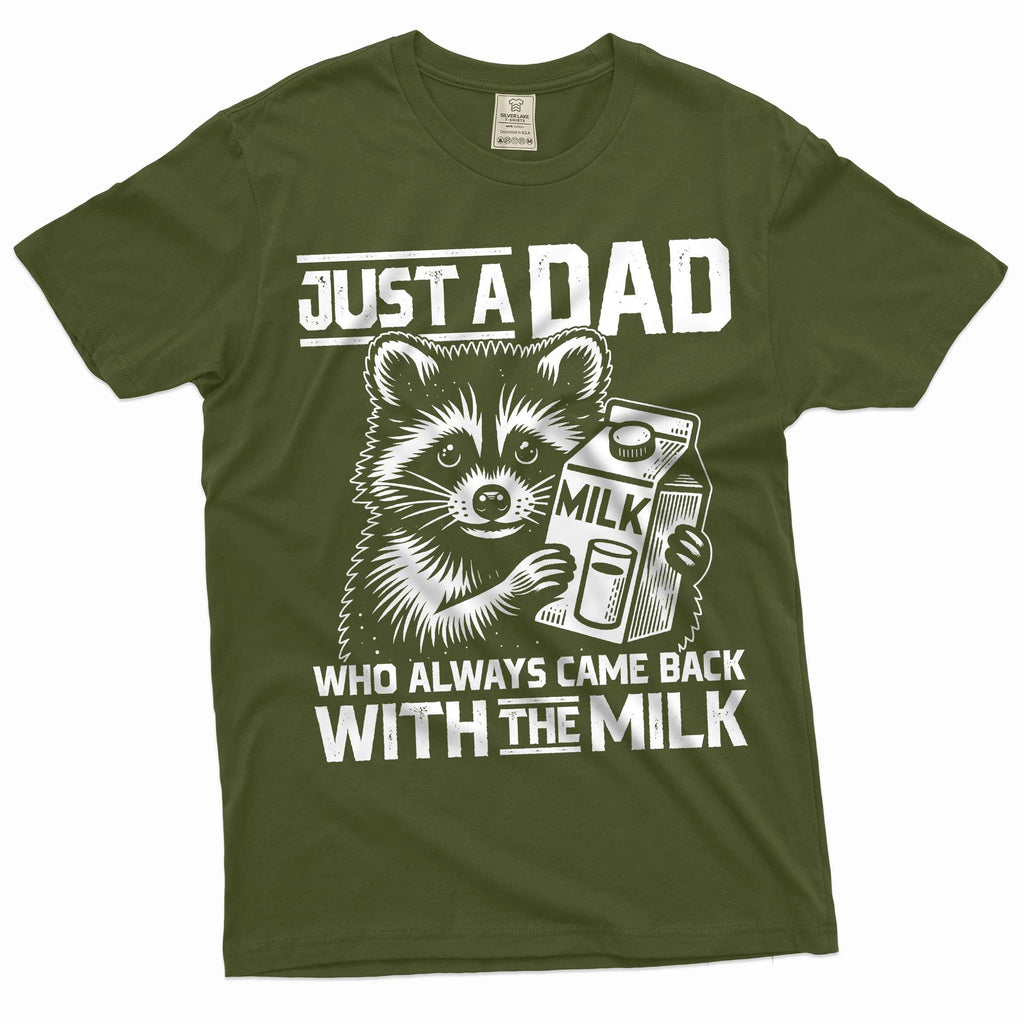 Men's Funny Father's day T-shirt Dad with milk sarcastic product image 4