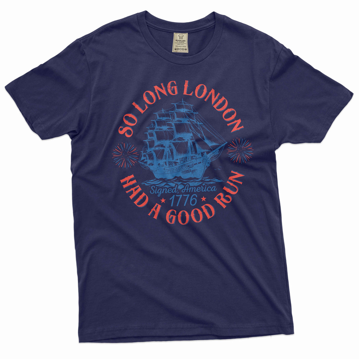 Funny 4th of July Tee shirt Long had a good run product image 3