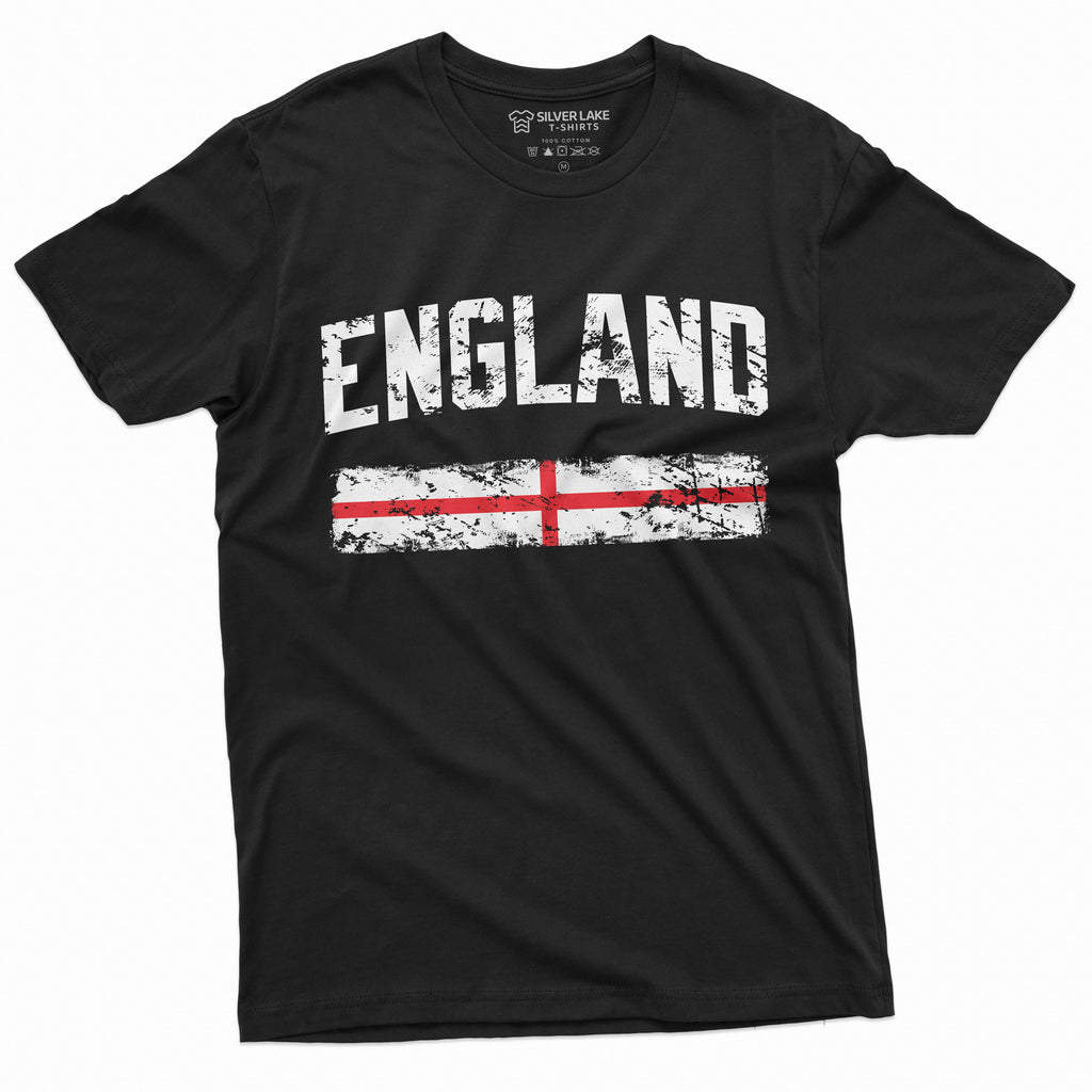 England Tee shirt UK English Flag banner Soccer Football product image 8