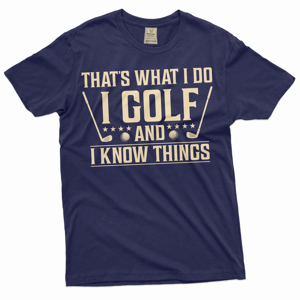 Men's funny golfing T-shirt Golf player sports hobby product image 3