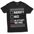 Christmas Funny Tee shirt Attempt was made | Gift For Xmas product image 1