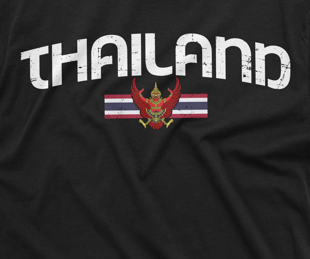 Men's Thailand T-shirt Thai Flag Coat of Arms Country product image 2