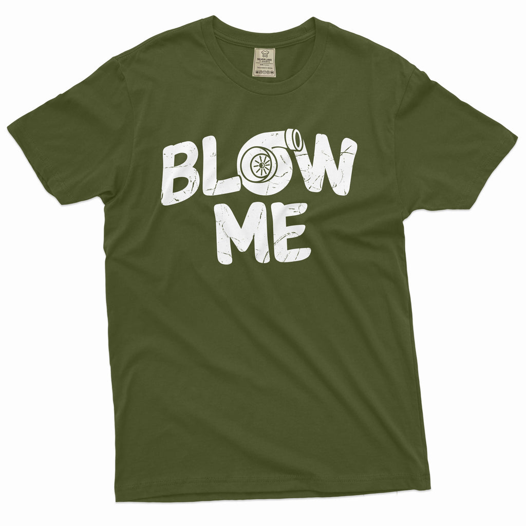 Men's Turbo blow me Shirt Car enthusiast Mechanic Birthday product image 4