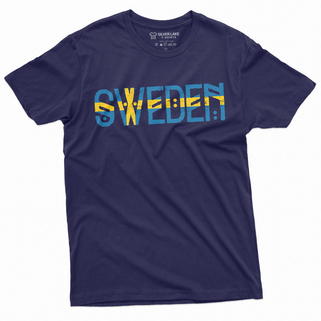 Men's Sweden T-shirt Konungariket Sverige Patriotic Country product image 3