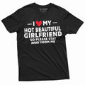 Men's I love my got girlfriend T-shirt Christmas gift for product image 1