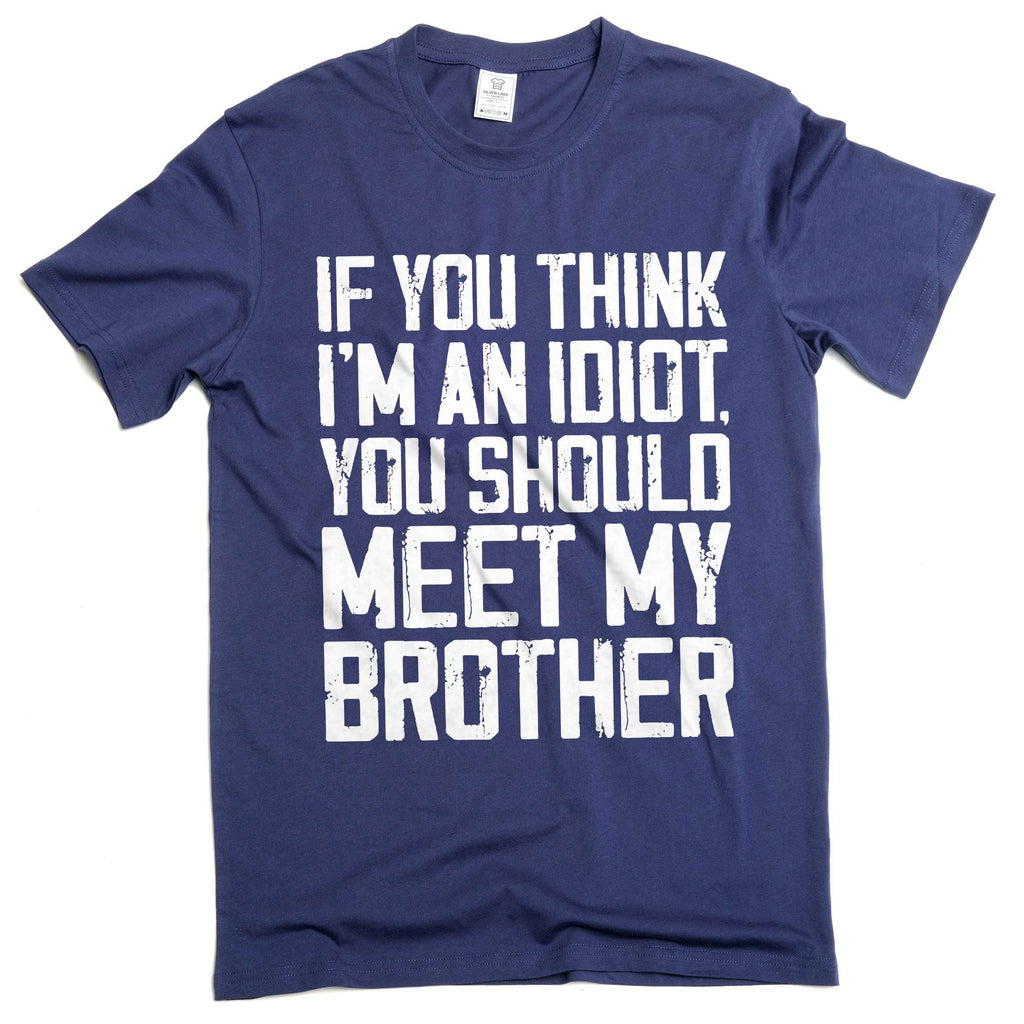 Funny Saying T-shirt Cute Family Shirts Sister Brother product image 3