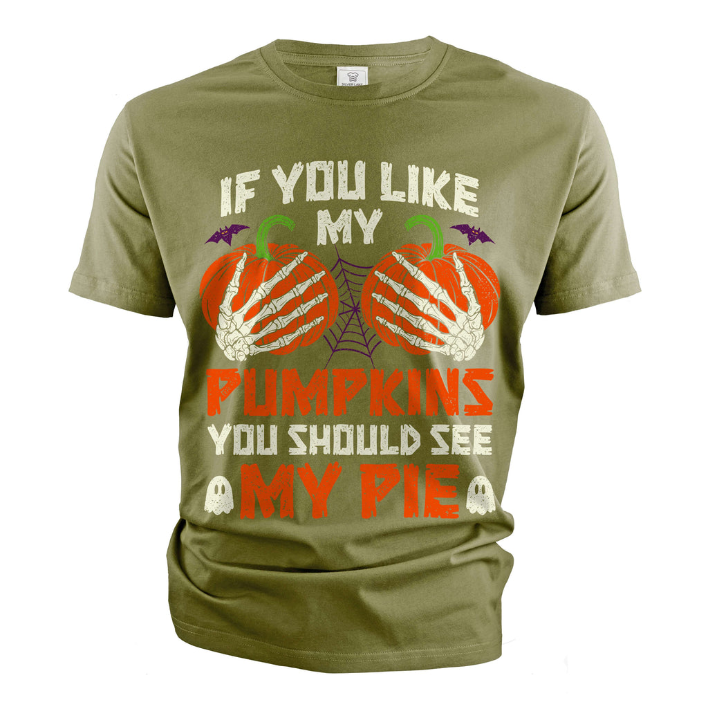 Women's Funny Halloween Shirt Sarcastic Gift Pumpkins Pie product image 3