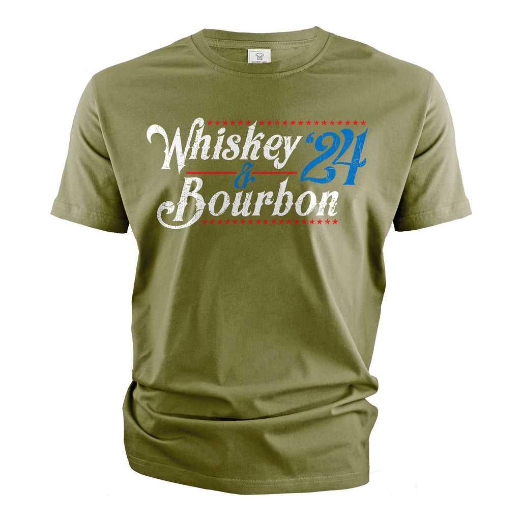 Men's Funny Whiskey Bourbon 2024 Elections Shirt Drinking product image 4