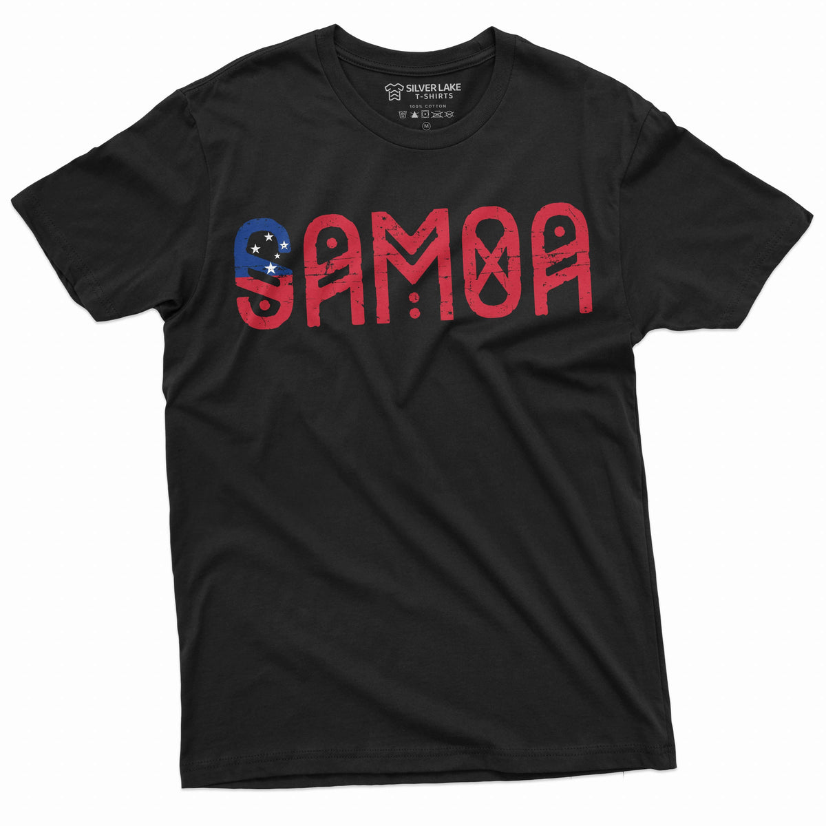 Men's Samoa T-shirt coat of arms of flag patriotic country product image 1