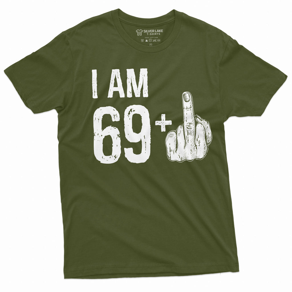 Men's 70th Birthday T-shirt Papa Grandpa Dad 69+ middle product image 4