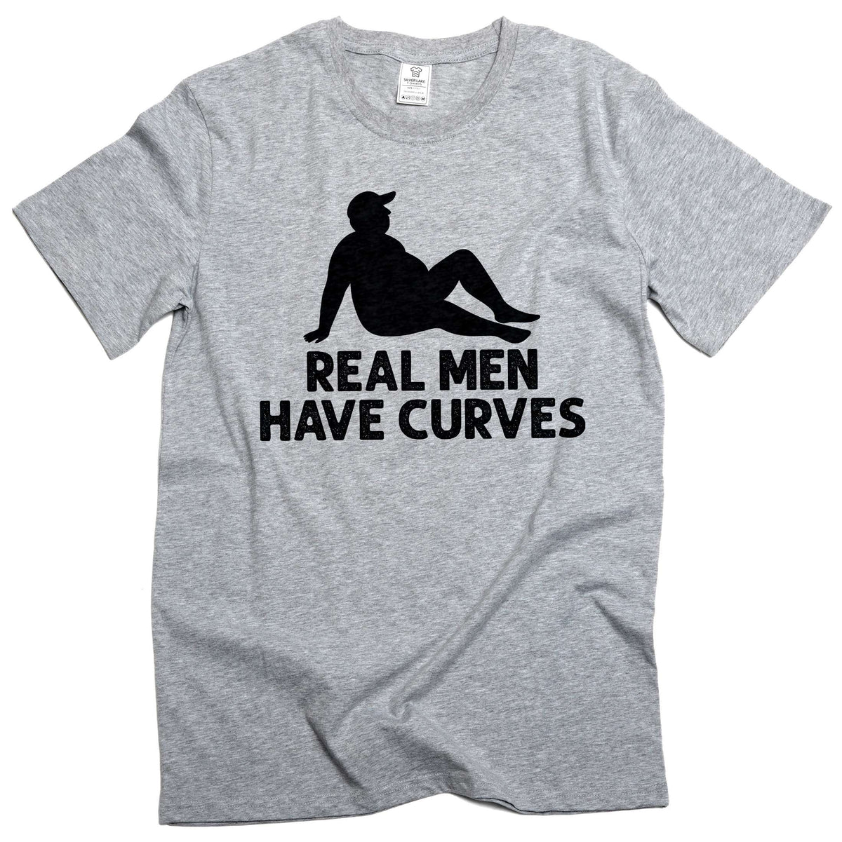Men's Dad Bod T-shirt Real Men Have Curves Tee Funny humor product image 5