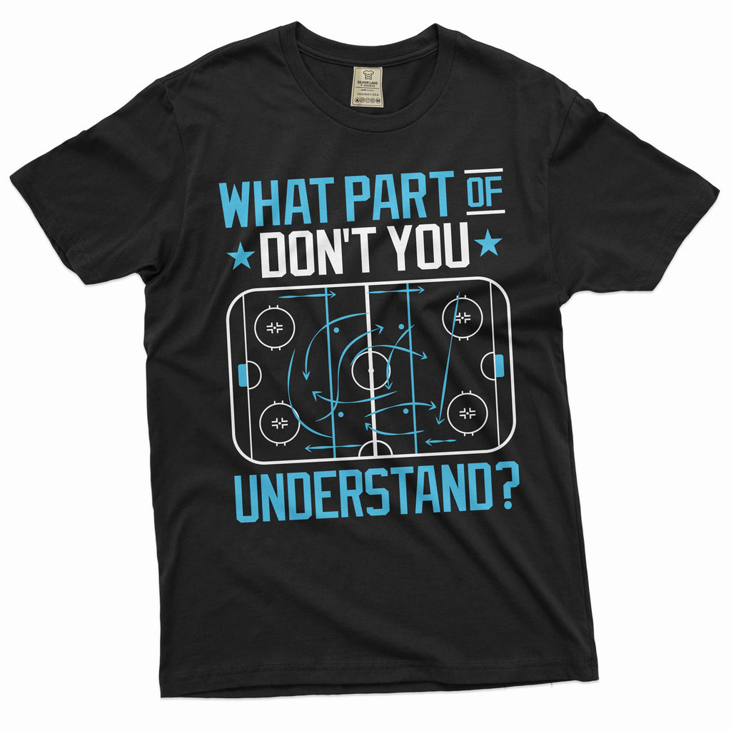 Men's ice Hockey Funny T-Shirt Sports Hobby Player product image 1