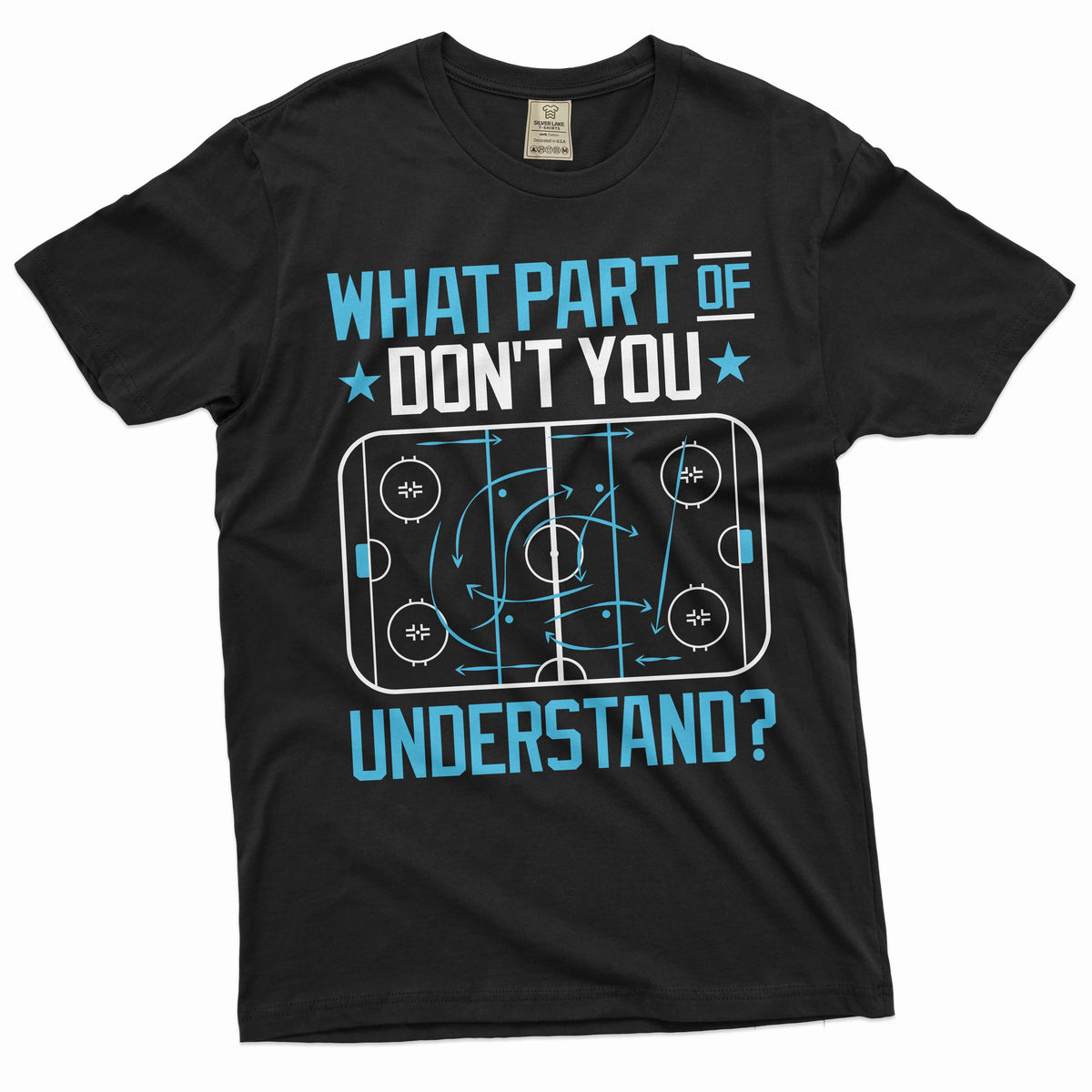Men's ice Hockey Funny T-Shirt Sports Hobby Player product image 1