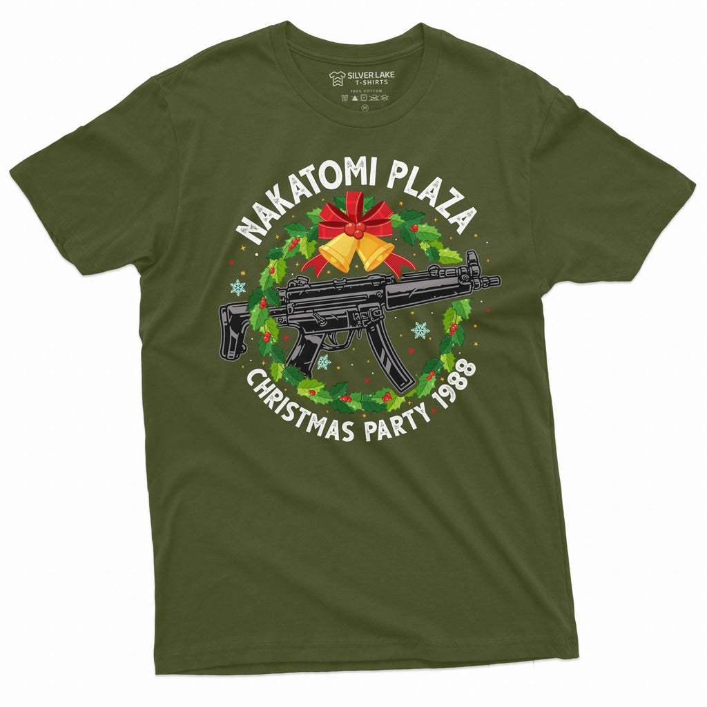 Mens Nakatomi Plaza Shirt Christmas Party 1988 T-Shirt product image 4