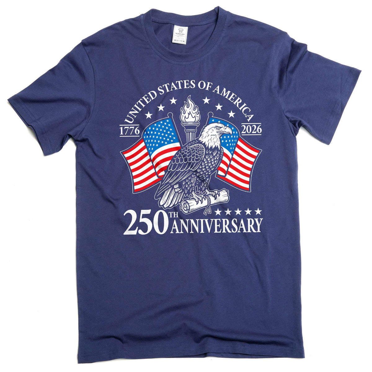 250 Year US Independence Day T-shirt 1776-2026 250th product image 1