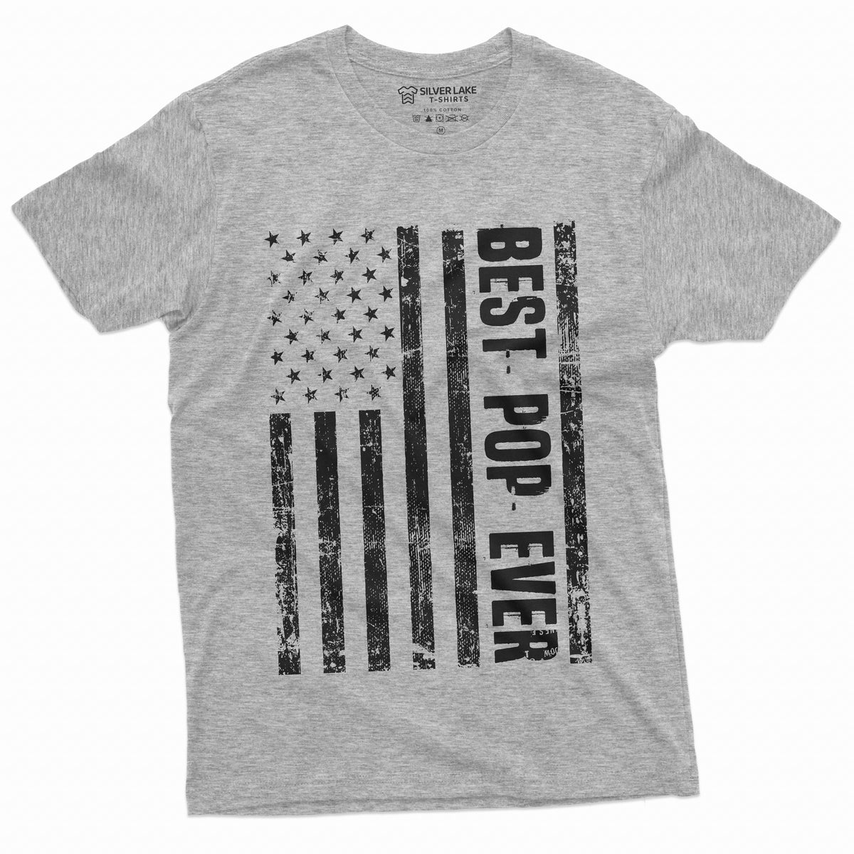 Men's Best Pop Ever T-shirt PopPop grandpa USA Father shirt product image 10
