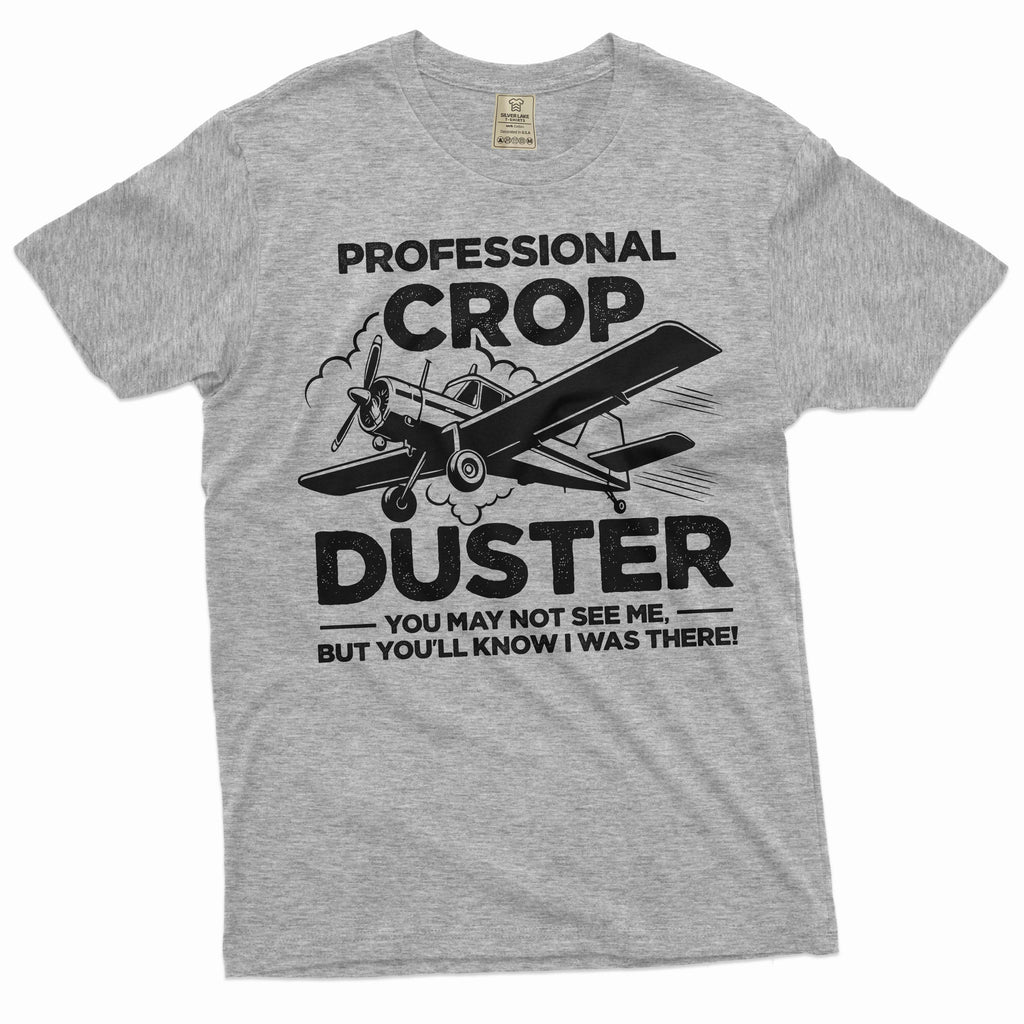 Men's Funny Crop Duster T-shirt Airplane Joke Shirt Farting product image 5