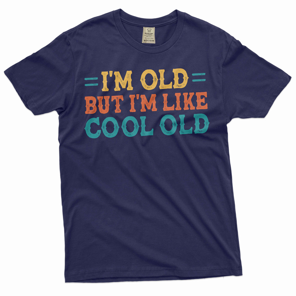 Men's funny grandpa papa T-shirt I am cool old Birthday product image 3