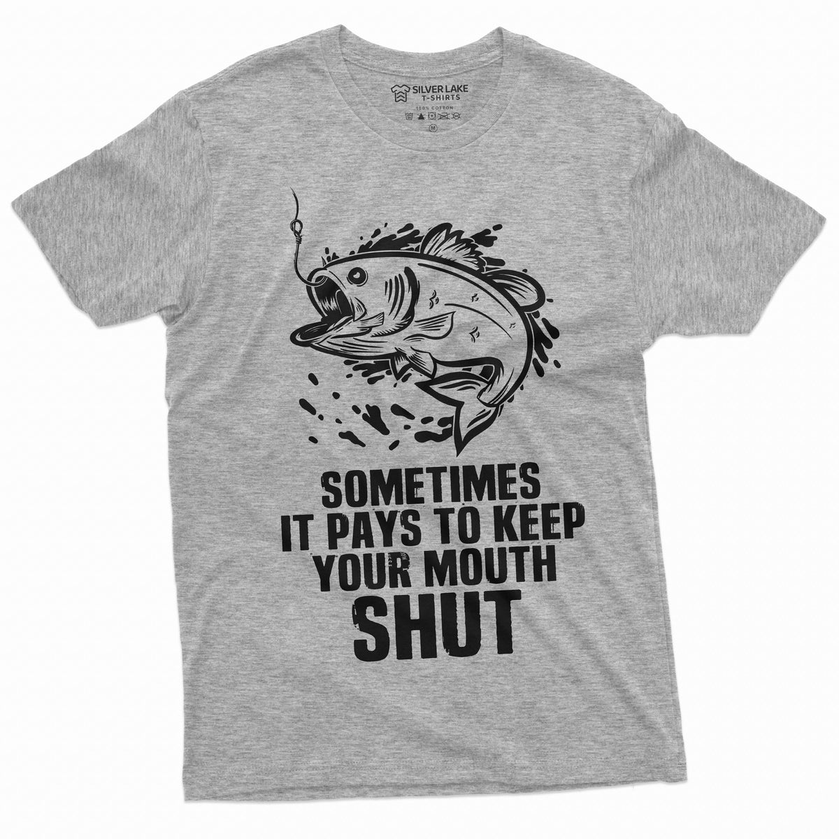 Mens Funny Fishing Tee Shirt Fisherman Gifts Humorous Fish product image 10