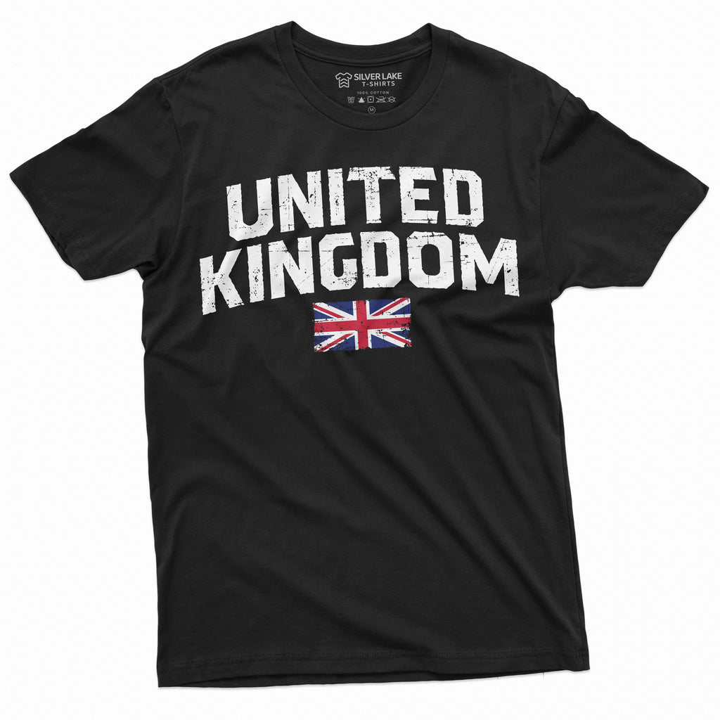 United Kingdom T-shirt UK flag Coat of arms Mens Unisex Tee product image 1