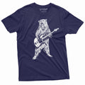 Men's Musical Band Bear Guitarist Tee Shirt Guitar Gifts product image 1