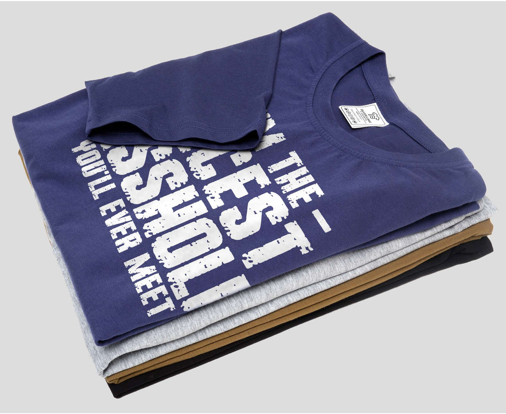 Men's Funny nicest ahole T-shirt humorous tee shirt gift product image 5