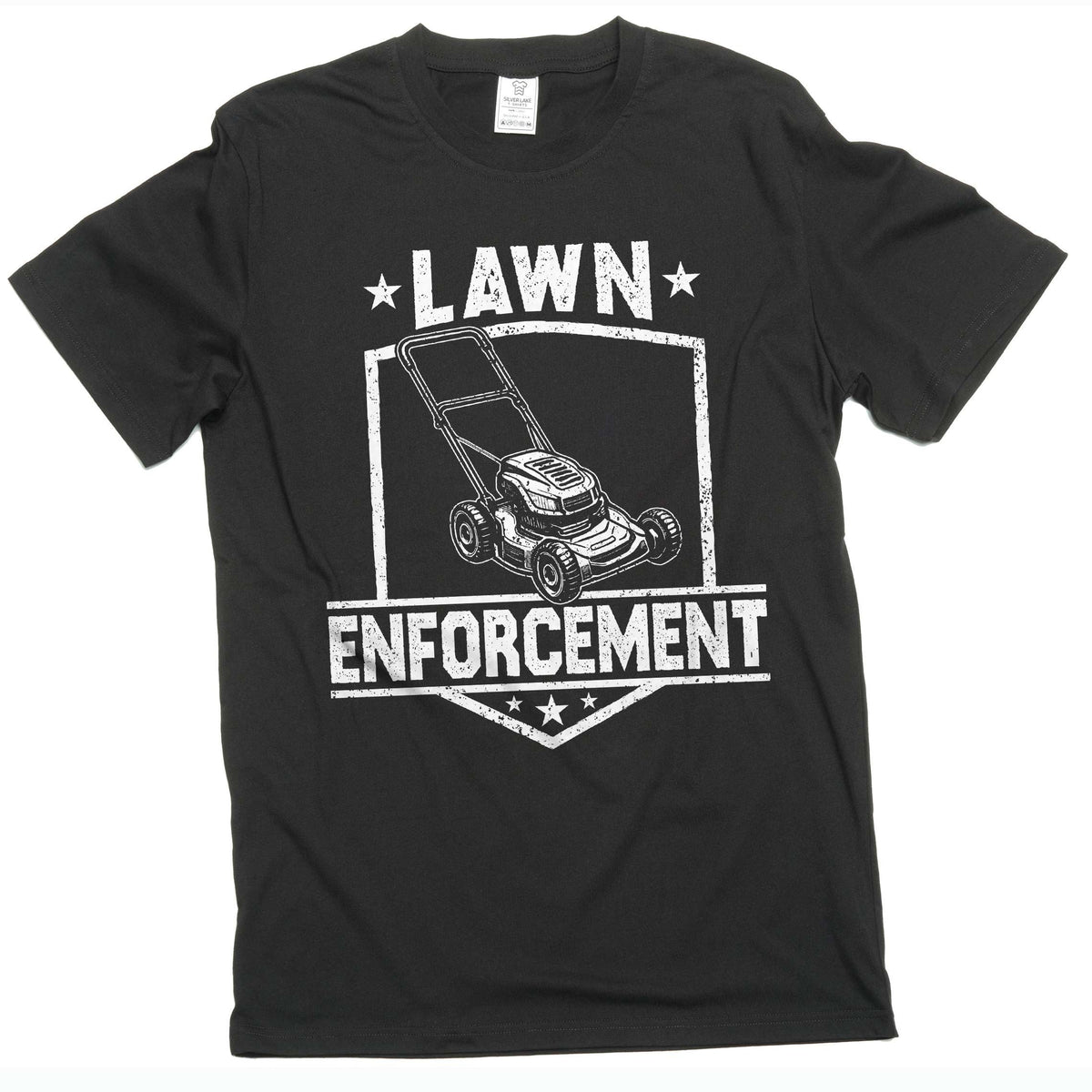 Father's day Funny lawn enforcement Dad grandpa tee shirt product image 2
