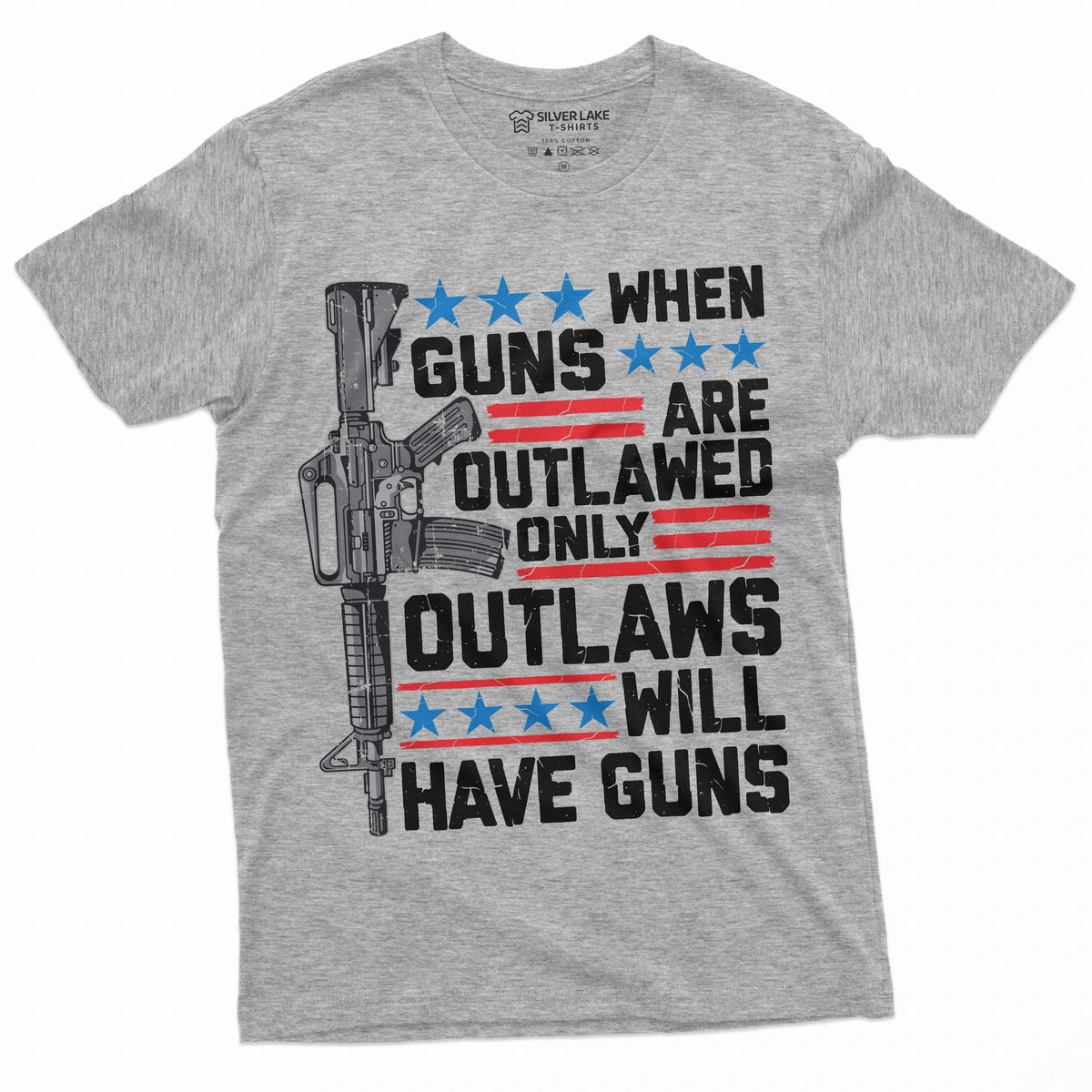 Men's 2A 2nd amendment pro gun T-shirt conservative product image 5