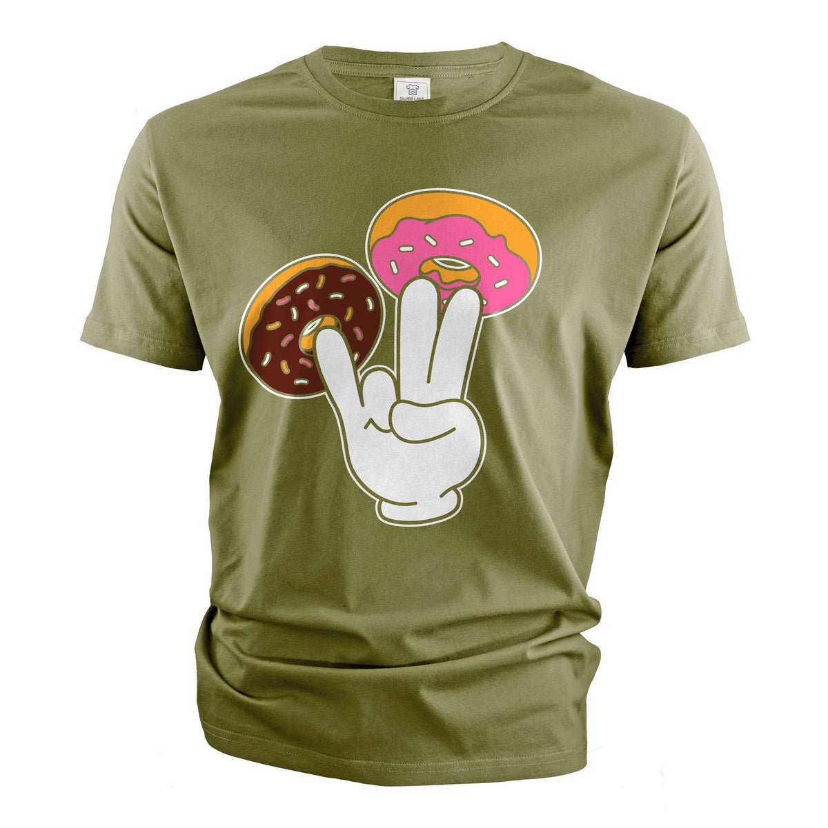 Men's Funny Donut Fingering Shirt Adult Humor offensinve product image 3