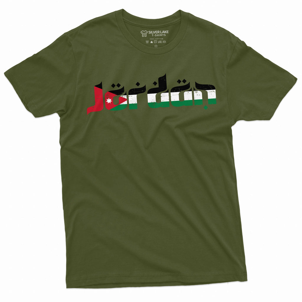 Men's Jordan Shirt Country National Flag Tee Jordanian Gifts product image 4