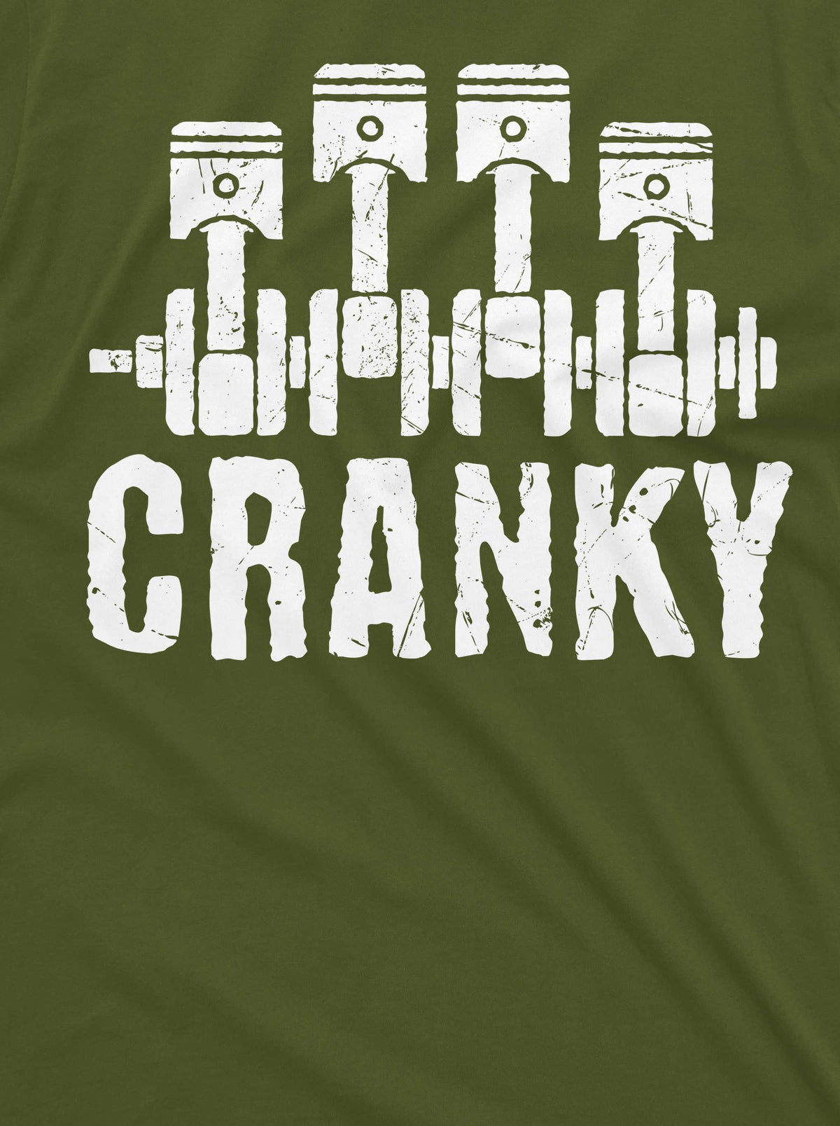 Men's funny Mechanic Tee Cranky Shirt Car Engine Dad product image 2