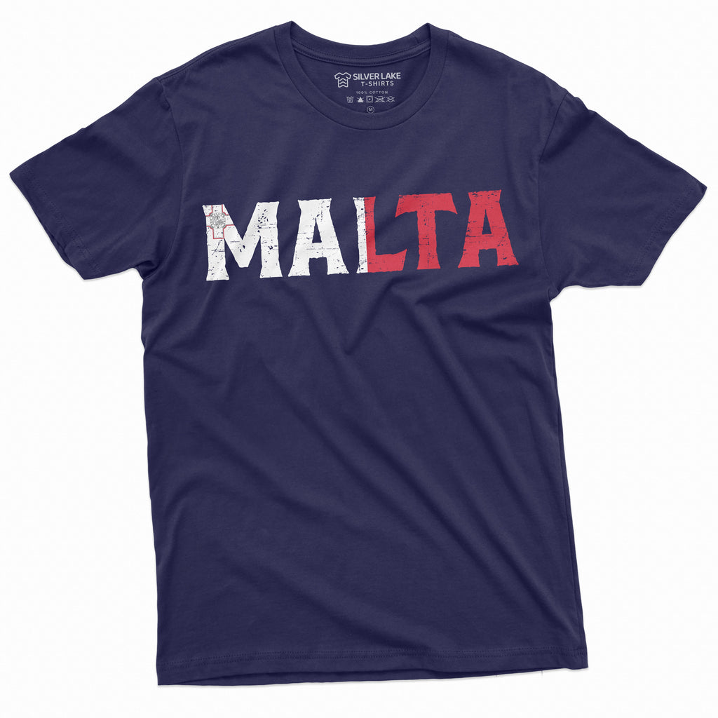 Men's Malta T-shirt Republic of Flag Coat of Arms National product image 3