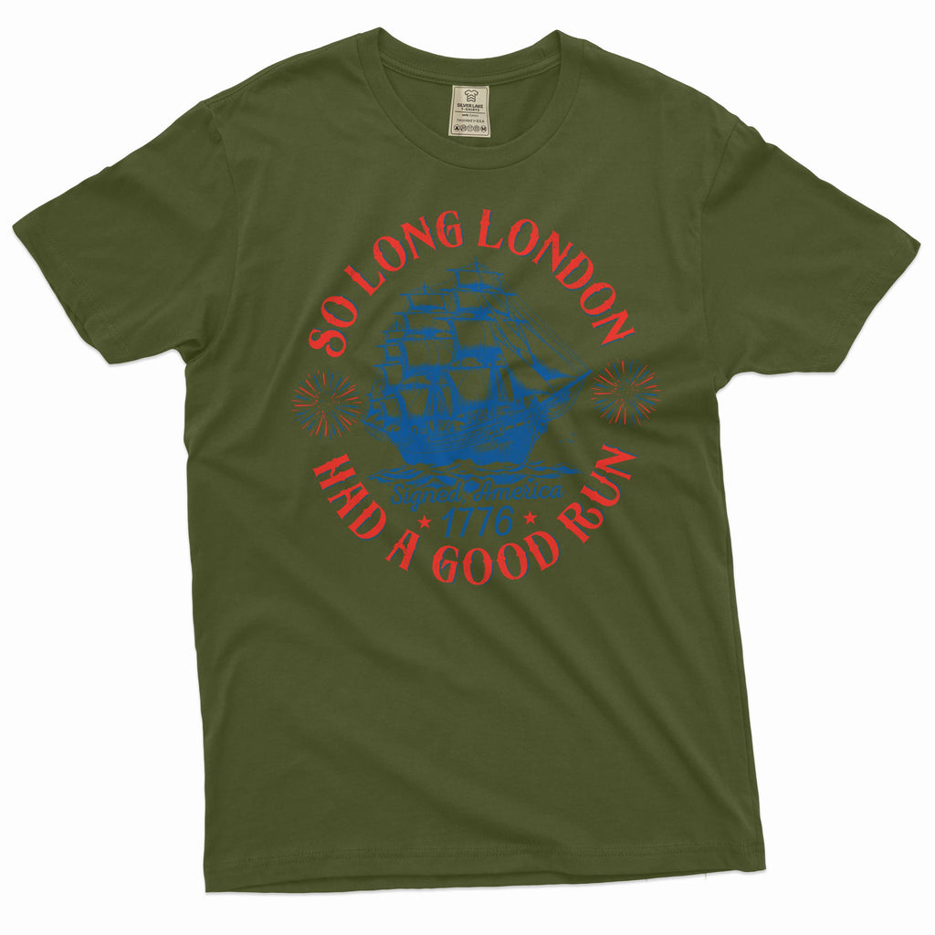 Funny 4th of July Tee shirt Long had a good run product image 4